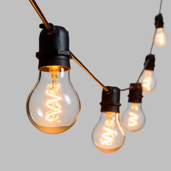 GUIRLANDE LUMINEUSE Filament spirale